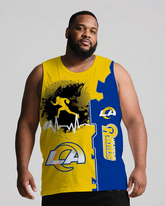 Sports Men's Big & Tall Sleeveless Shorts Two-piece